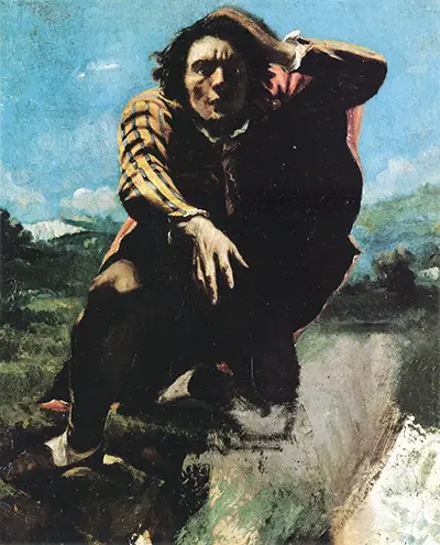 Der vor Angst Wahnsinnige Gustave Courbet